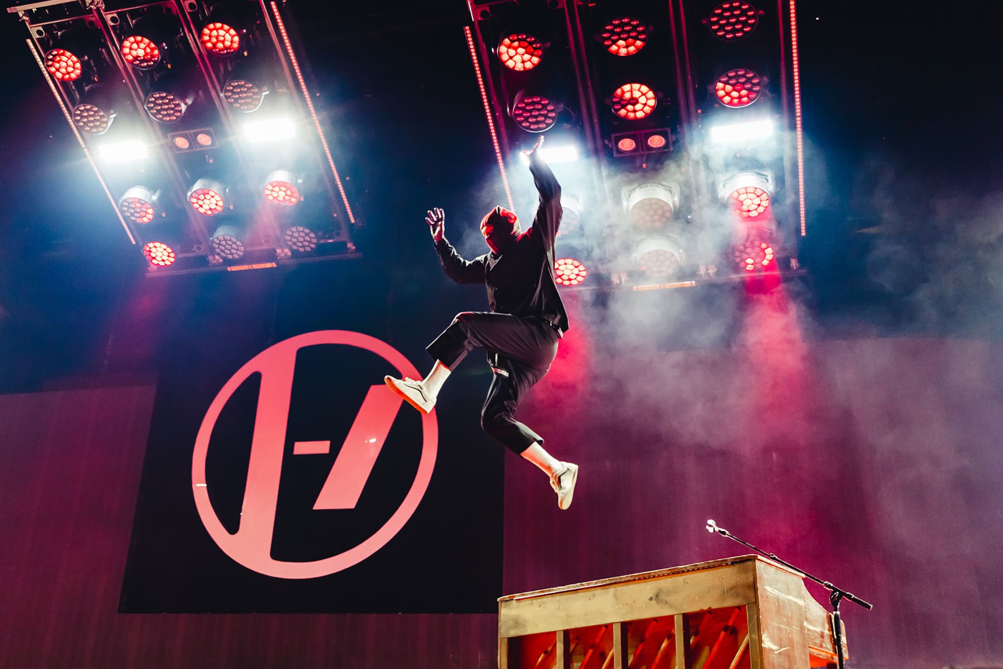 Twenty One Pilots transform London's O2 Arena into a dystopian theatre of rebellion
