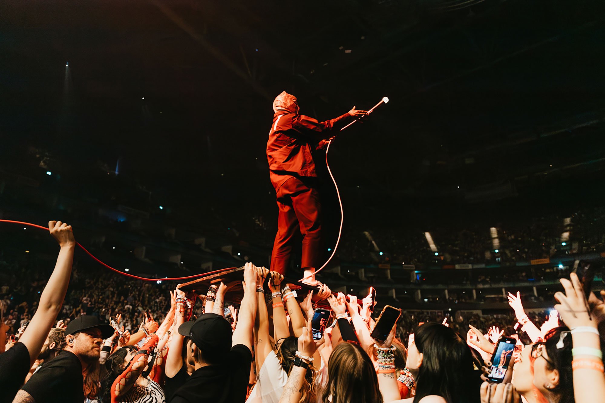 Twenty One Pilots transform London's O2 Arena into a dystopian theatre of rebellion