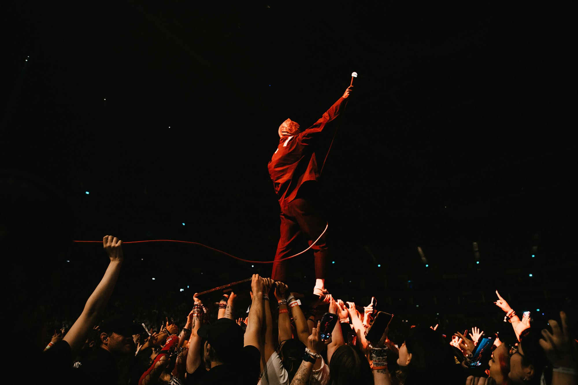Twenty One Pilots transform London's O2 Arena into a dystopian theatre of rebellion